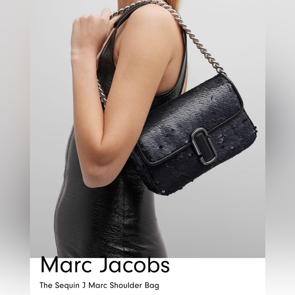 NEW in perfect condition Marc Jacob’s Black shoulder bag! - Picture 3 of 11
